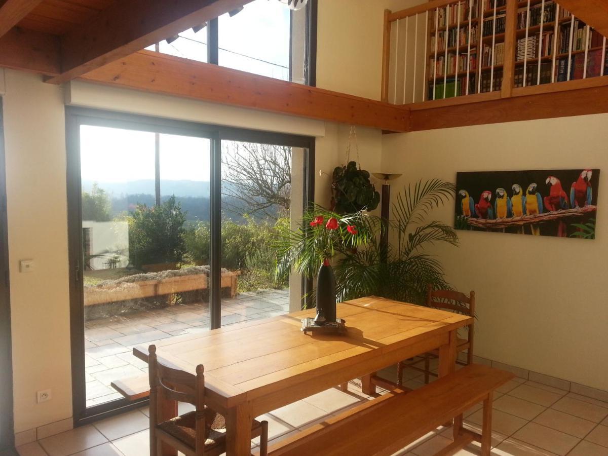Maison Sur La Colline Cheminee Wifi Proche Thermes Aubin  Экстерьер фото